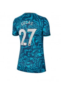 Tottenham Hotspur Lucas Moura #27 Voetbaltruitje 3e tenue Dames 2022-23 Korte Mouw